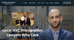 Desktop Screenshot of nyimmigrationlawfirm.com