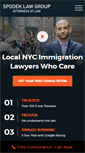 Mobile Screenshot of nyimmigrationlawfirm.com